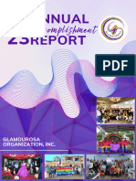 Glamourosa 2023 Accomplishment Report