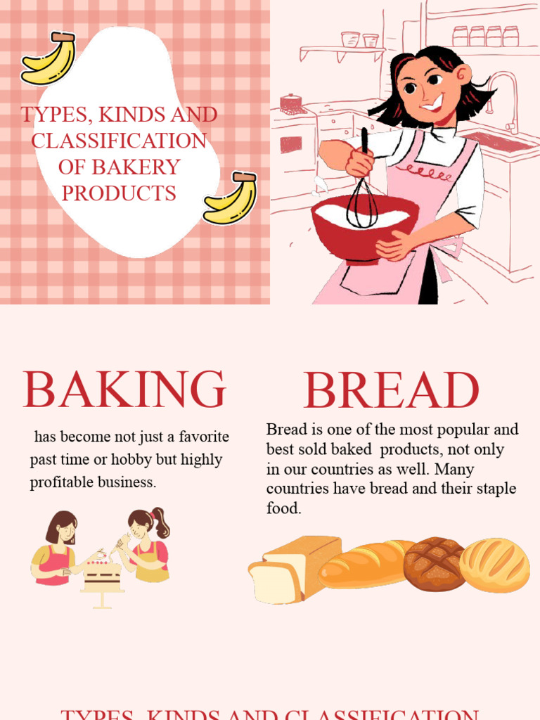 Kinds And Classification Of Bakery Products