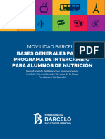 Movilidad Barcelo Nutricion Outgoing 2018 - Es - Es