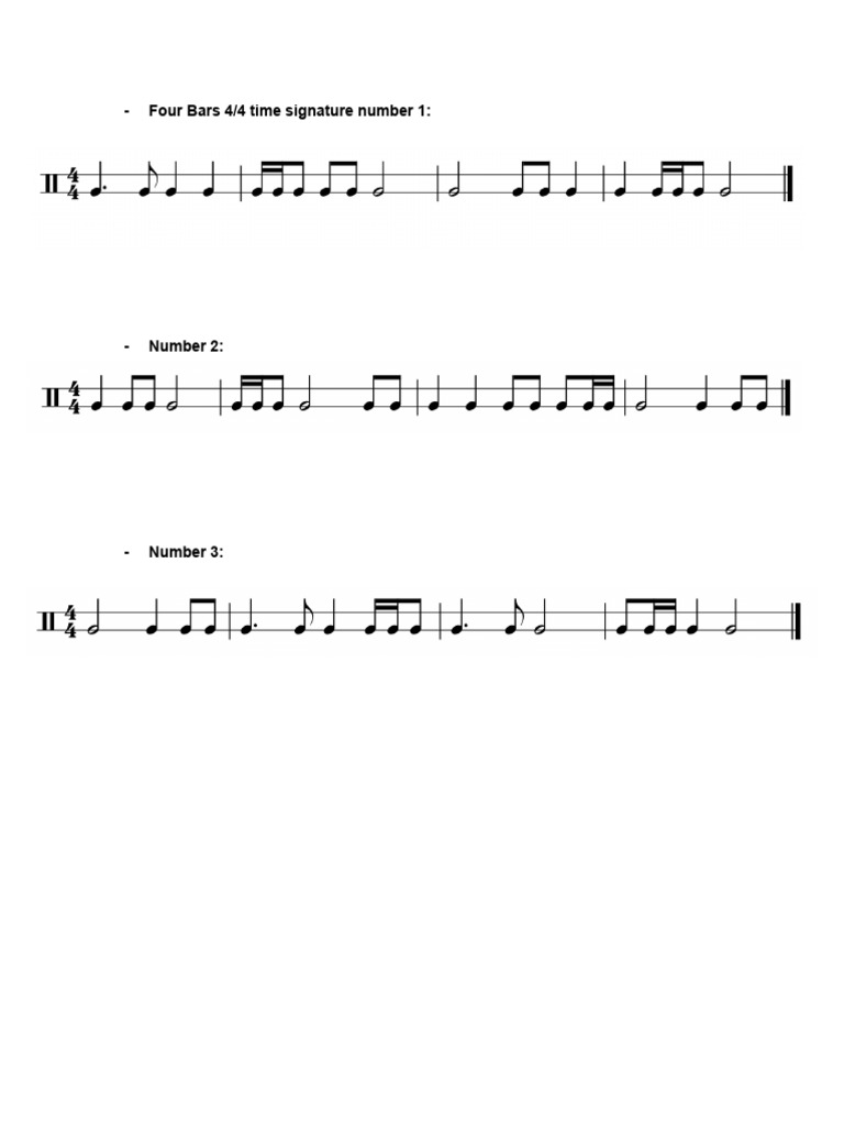 Rhythm Dictation Answers Pdf