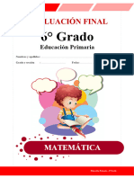 Mat 6° - Evaluación Final