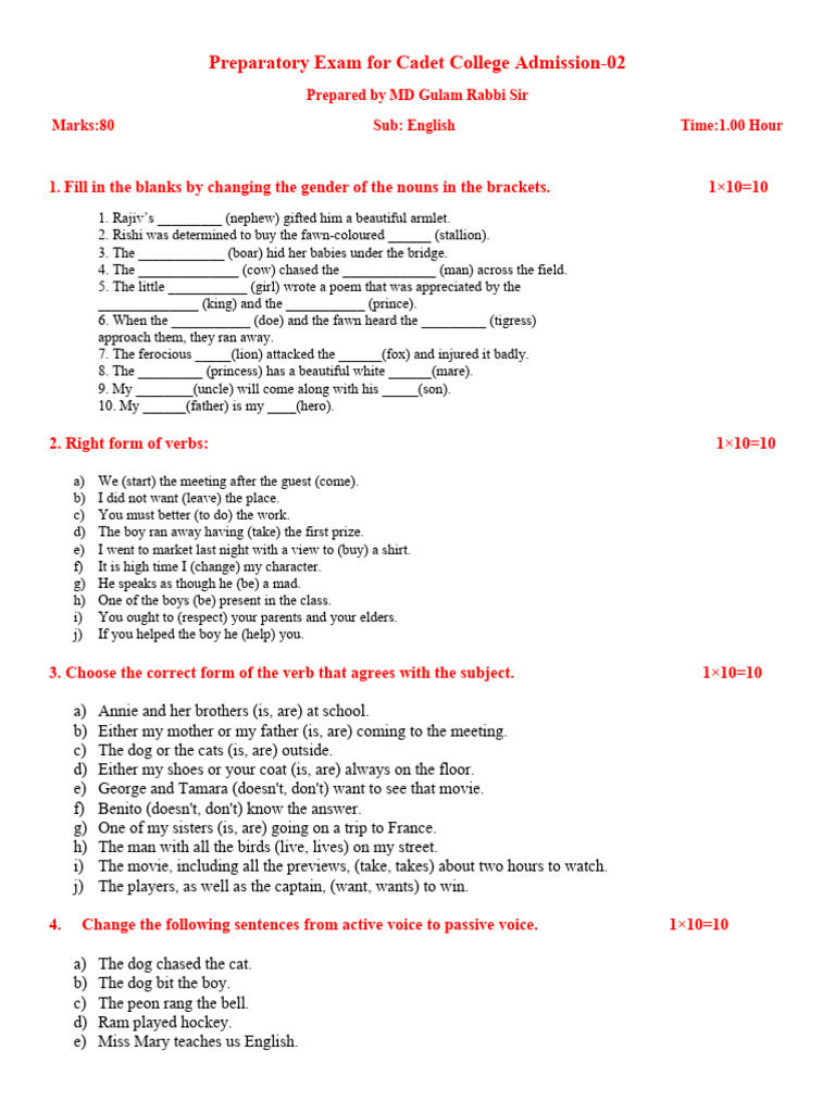 Test 2 Pdf Linguistics Grammar
