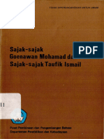 Sajak-Sajak Goenawan Mohamad Dan Sajak-Sajak Taufik Ismail