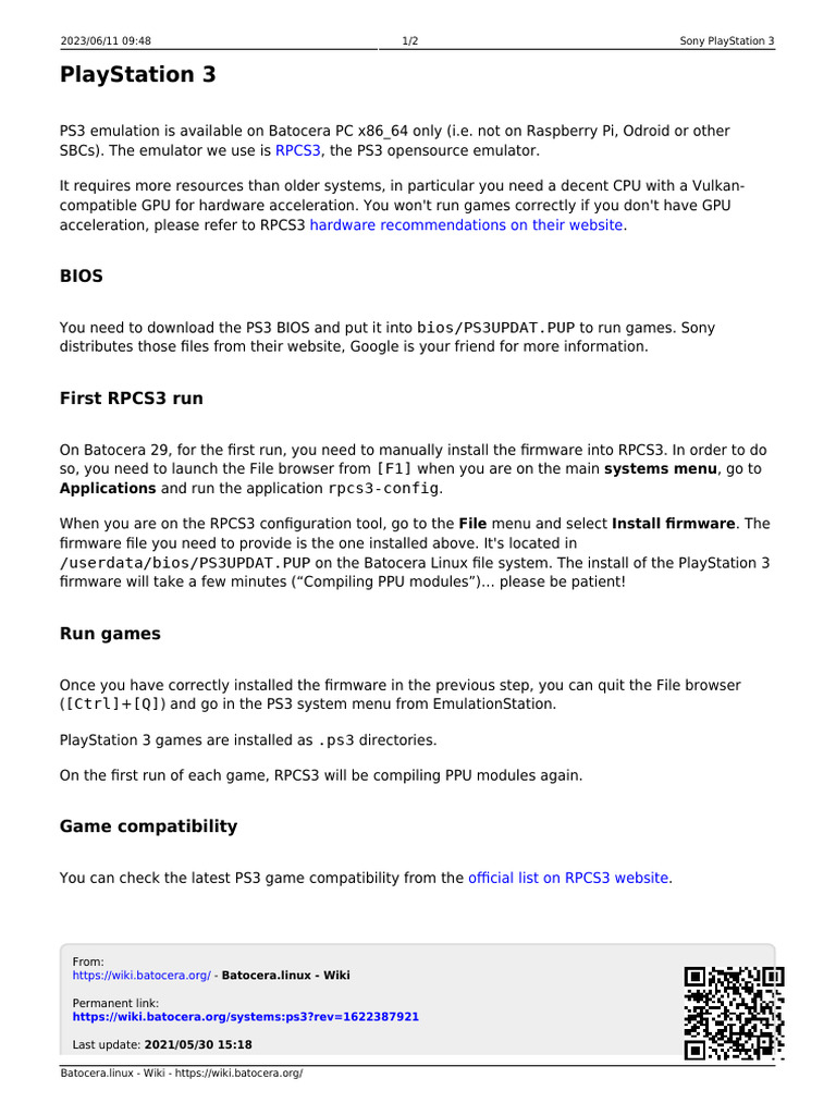 мануал для playstation 3