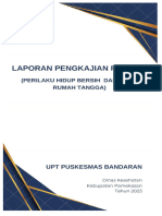 Laporan Pengkajian PHBS RT Tahun 2023