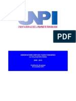 L'Observatoire UNPI des taxes foncières édition 2011