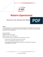 Roteiro Operacional - Gov - MT v4.0