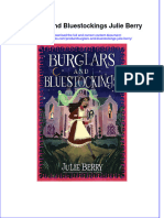 Read online textbook Burglars And Bluestockings Julie Berry ebook all chapter pdf 