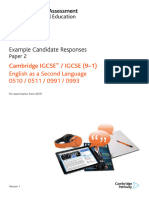 0510 Example Candidate Responses Paper 2 for Examination From 2019