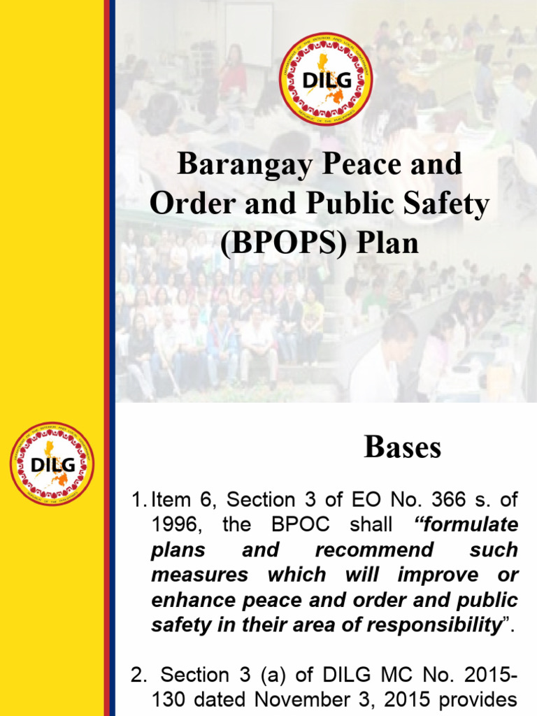 BPOPS presentation | PDF | Emergency | Risk
