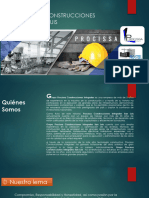 Proyectos y Construcciones Integrales San Luis CV Empresarial Act.