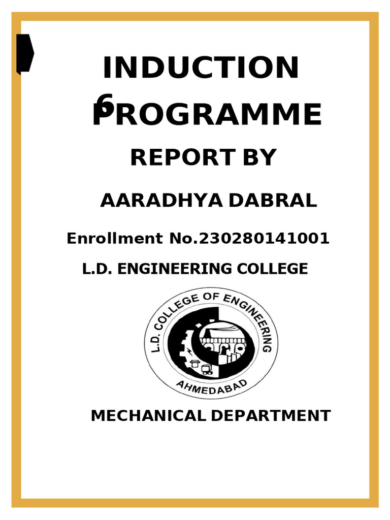 induction program file | PDF