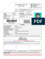 Neet - Ntaonline.in Frontend Web Admitcard Index