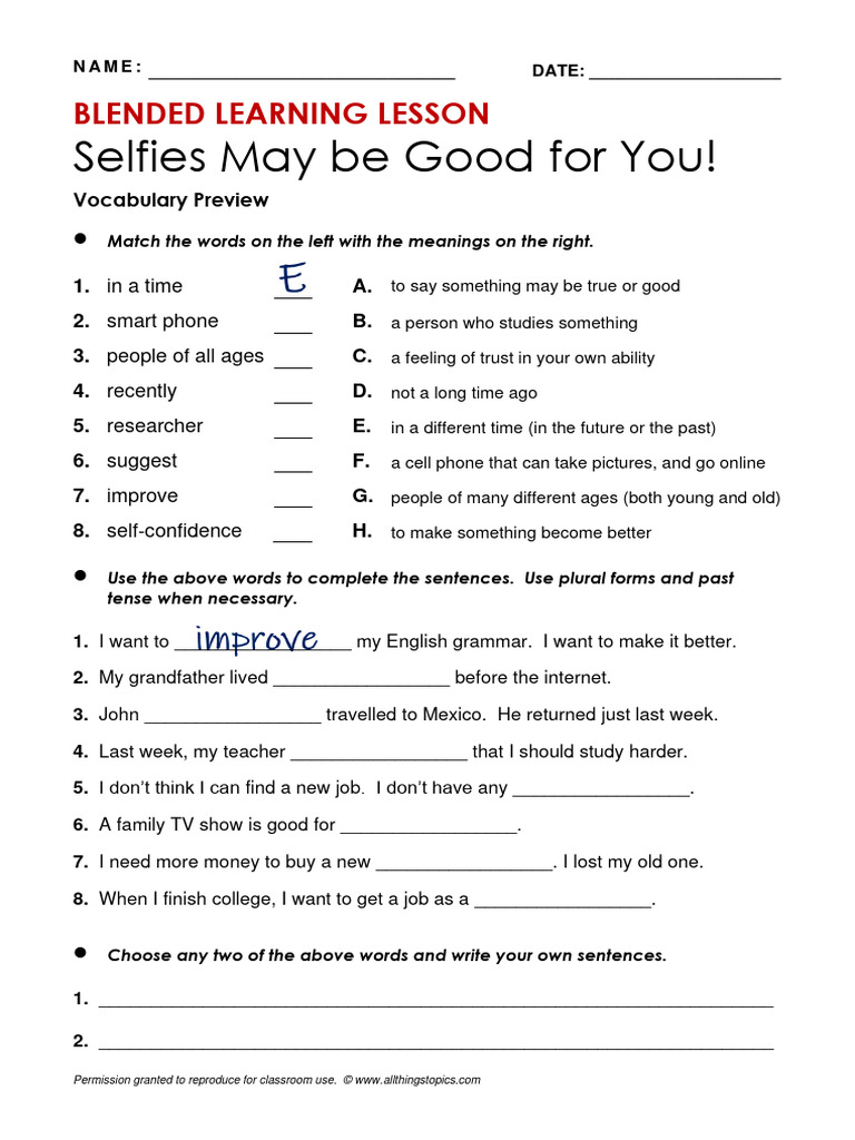 Picture of Benefits of Selfies for Happiness | PDF | Behavior Modification | Learning