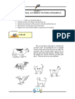 Module 4 Kinds of Animal According To Food and Habitat
