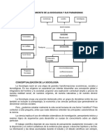 Sugimiento de La Sociologia y Sus Paradigmas