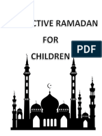 Productive Ramadan For Kids
