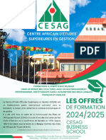 Livret Offres de Formation CESAG - VF