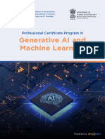 Ihub - IITR - PCP in Generative AI and Machine Learning - 41223