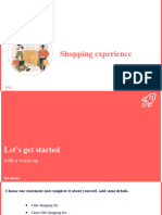ESL Brains - Shopping Experience