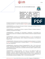 DECRETO MUNICIPAL N.º 30.841. DE 09 DE NOVEMBRO DE 2022 - VIGILÂNCIA SANITÁRIA - FOZ DO IGUAÇU-PR