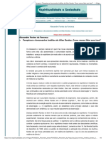 Alexandre Fontes Da Fonseca Pesquisas e Documentos Inéditos de Allan Kardec. Como Vamos Lidar Com Isso?