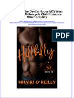 Read Online Textbook Hillbilly The Devils House MC West Virginia Motorcycle Club Romance Mhairi Oreilly Ebook All Chapter PDF