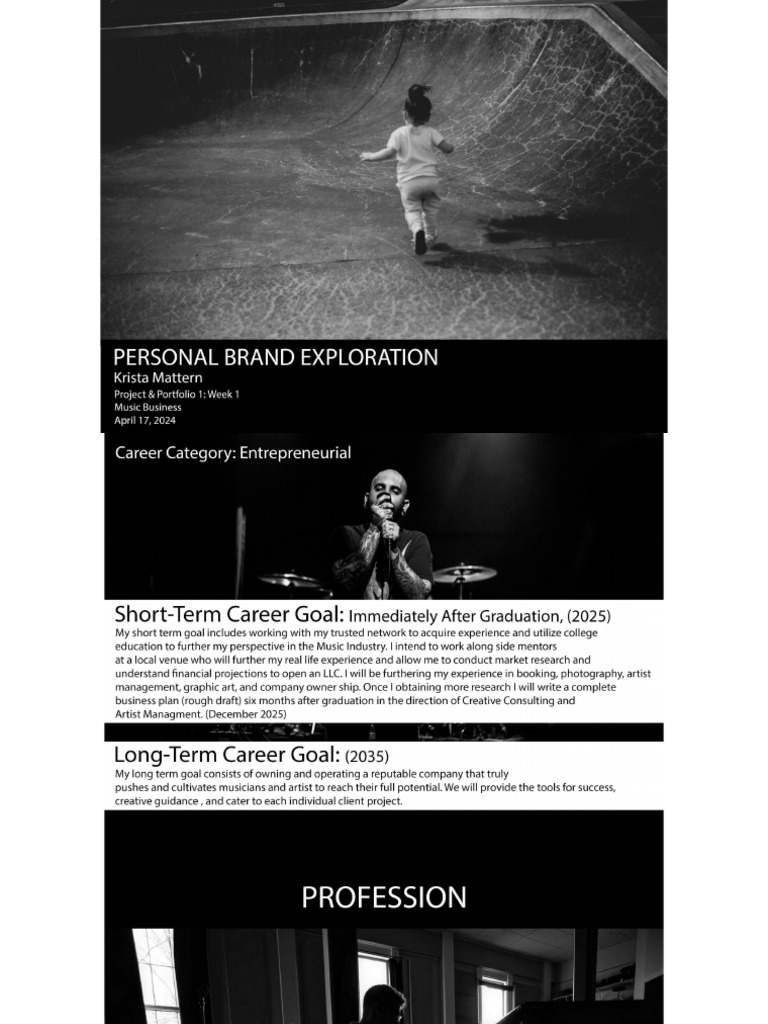 Personal Brand Exploration | PDF