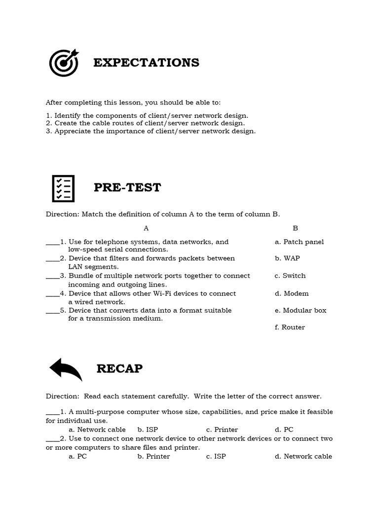 Client/Server Network Design Overview | PDF | Computer Network | Router ...