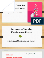 Keamanan Obat Dan Keselamatan Pasien