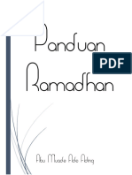 Panduan Ramadhan