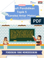 Filosofi Pendidikan Topik 5 Koneksi Antar Materi