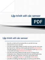 Lập trình với các sensor