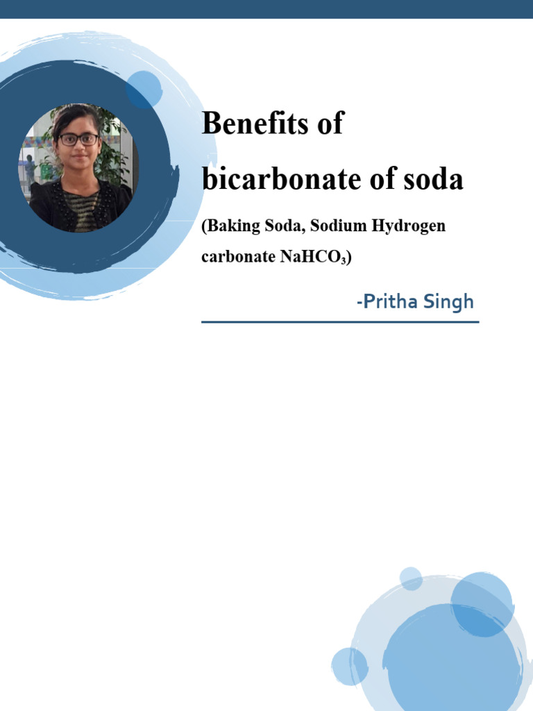 Benefits of Bicarbonate of SodaCredit Score PDF Sodium Bicarbonate Sodium Carbonate