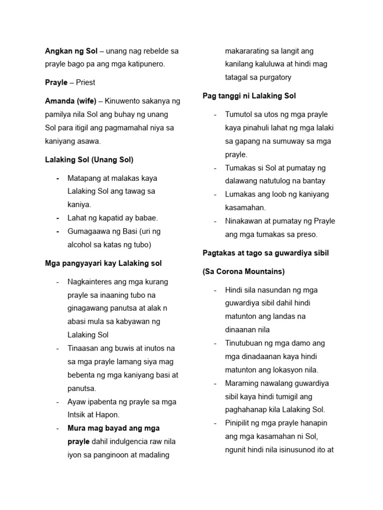 Angkan NG Sol | PDF