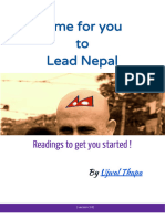 Timeforyoutolead Nepalby Ujwal Thapa