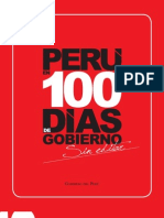 Boletin Peru 100 Dias de Gobierno Sin Editar