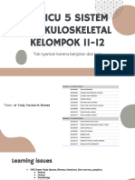 Pemicu 5 Sistem Muskuloskeletal Kelompok 11-12