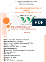 Cours 4 - Web Et Internet (La Suite)