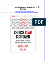 Read Online Textbook Choose Your Customer Jonathan L S Byrnes Ebook All Chapter PDF