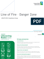 Line of Fire (Danger Zone) Awareness Campaign