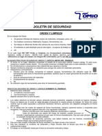 07 14 06 Boletín Orden y Limpieza