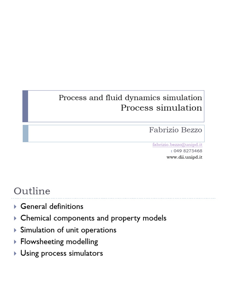 Process Simulation in Chemical Engineering | PDF | Physical Sciences ...