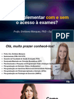 AULA 3 EMI - Como Suplementar Com e Sem Exames