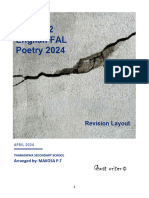 Grade 12 English FAL Poetry Study 2024