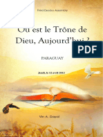 2012-0412 Où Est Le Trône de Dieu, Aujourd'Hui