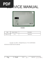 Download H5350 Service Manual Acer Proyector by LAVISOM SN72921422 doc pdf