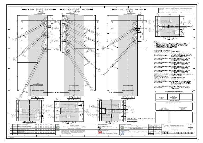 Jharkhand 4-Lane Flyover Design | PDF