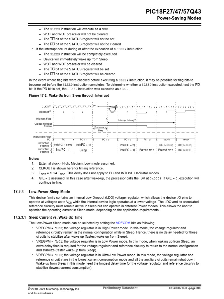 PIC18F27 47 57Q43 Data Sheet 40002147F 300 600 | Download Free PDF ...