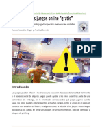 Riesgos de Los Juegosonline "Gratis" - Adolescencia Libre de Móviles Comunidad Valenciana